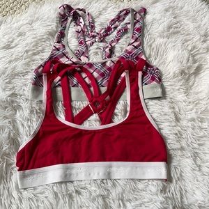 (2) Honeydew racerback braletts